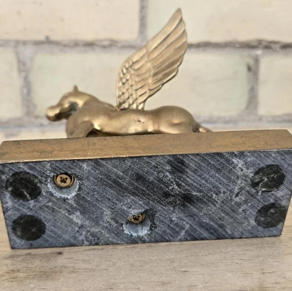 Vintage Brass Pegasus - Picture 5 of 8